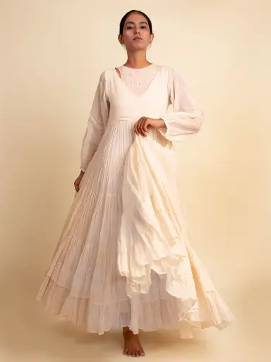 Maldi Dress - Beige 